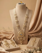 Hyderabadi Bold Kundan Malla Set