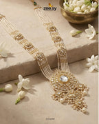 Hyderabadi Bold Kundan Malla Set