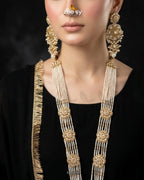 Hyderabadi Bold Kundan Malla Set