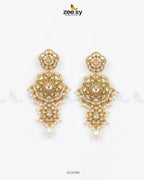Hyderabadi Bold Kundan Malla Set