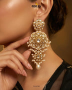 Hyderabadi Bold Kundan Malla Set