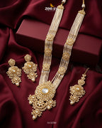 Hyderabadi Bold Kundan Malla Set