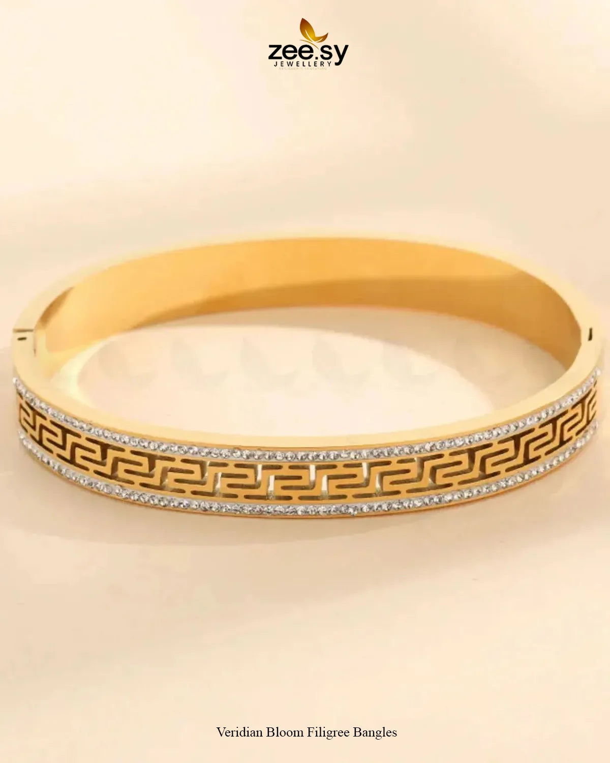 Juniper Geometric Greek Key Bracelet