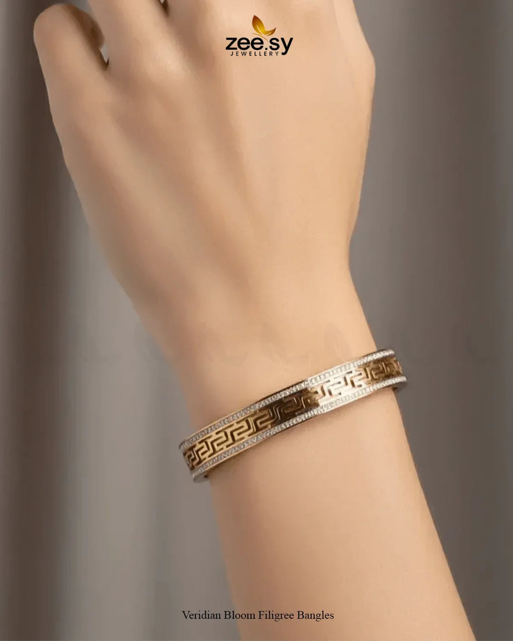 Juniper Geometric Greek Key Bracelet