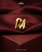 Luxe Double Melted Shell Ring