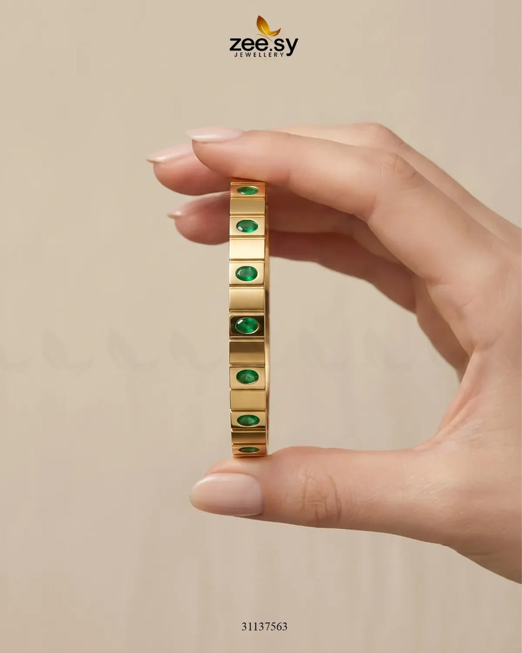 Maeve Emerald Crystal Bracelet