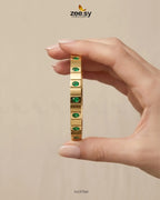 Maeve Emerald Crystal Bracelet