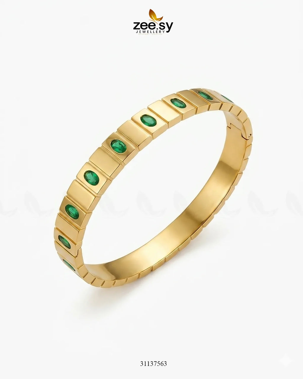 Maeve Emerald Crystal Bracelet