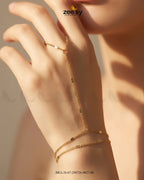 Mahveen Elegant Finger Bracelet