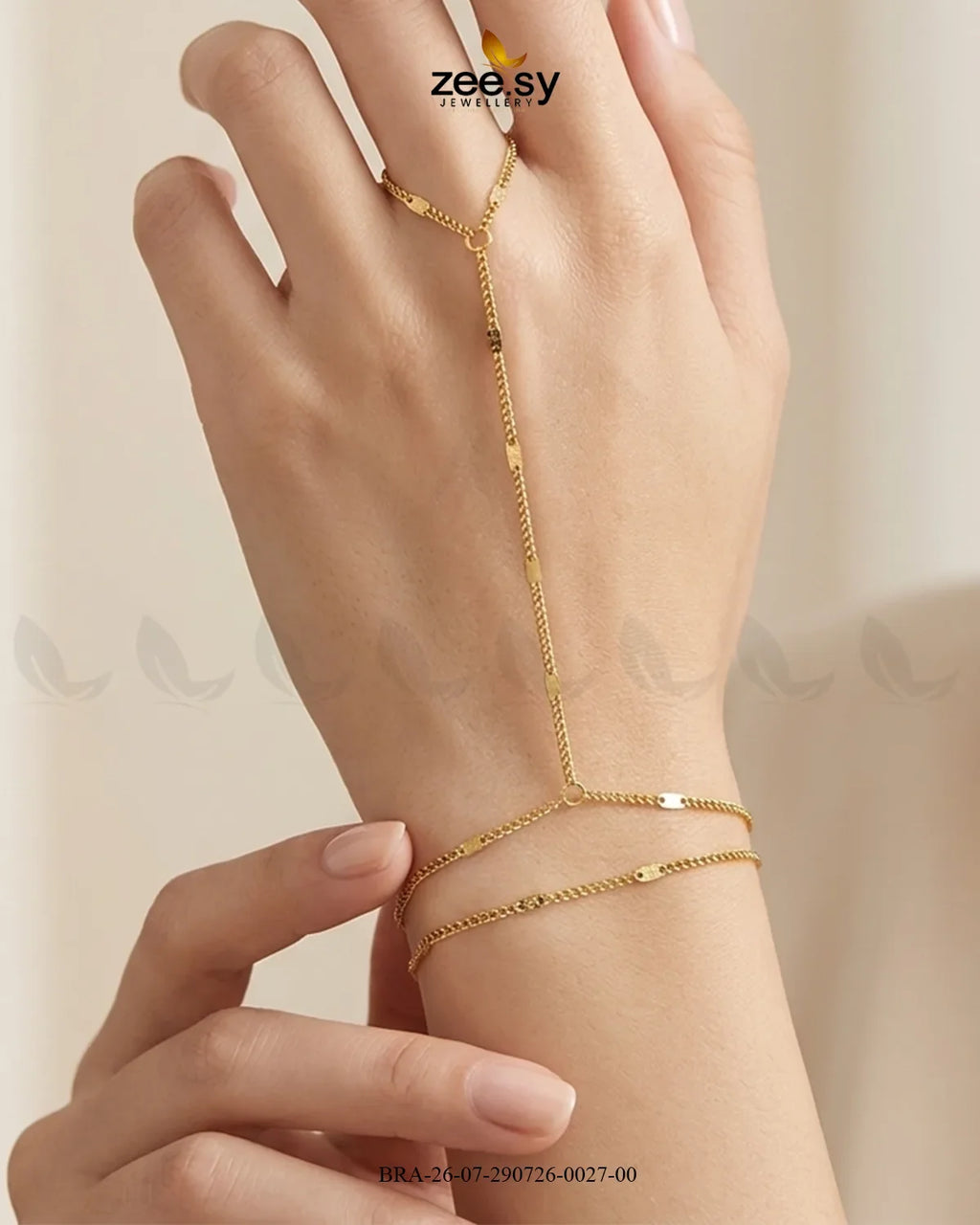 Mahveen Elegant Finger Bracelet