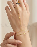 Mahveen Elegant Finger Bracelet