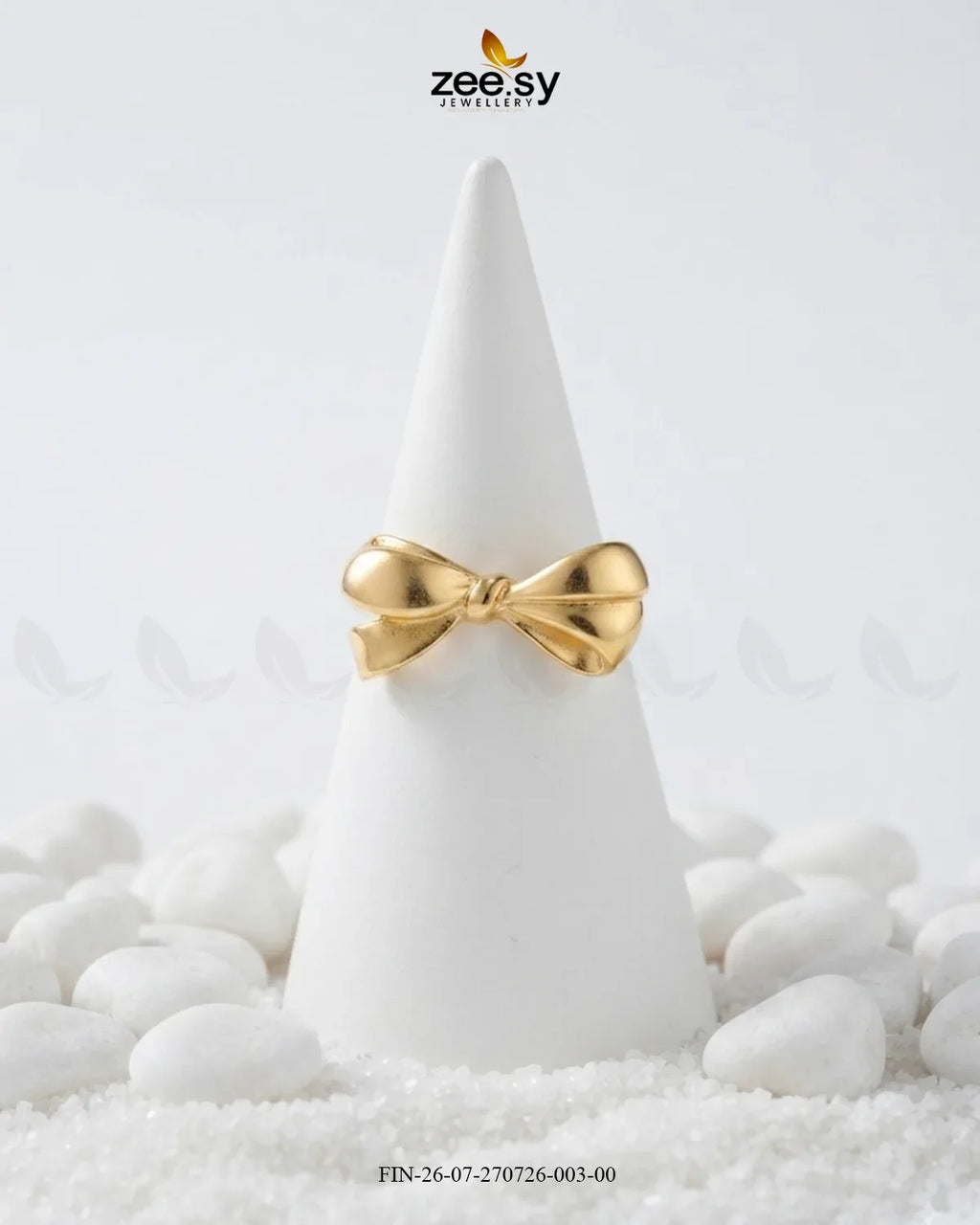 Minimalist Tied Ribbon Ring