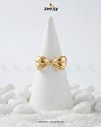 Minimalist Tied Ribbon Ring
