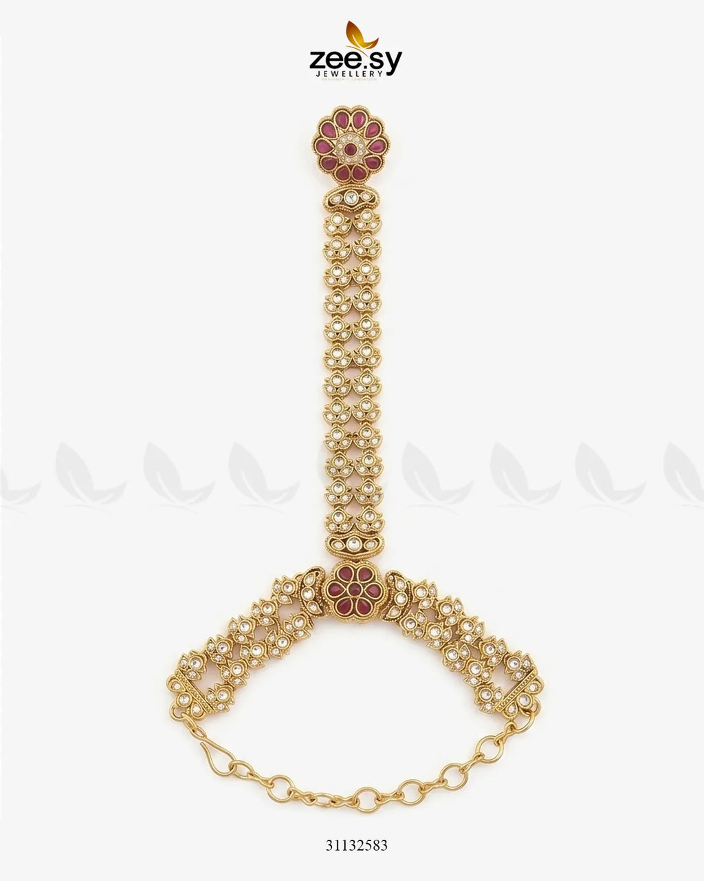 Mughal Floral Stone Anja Bracelet