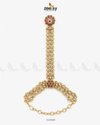 Mughal Floral Stone Anja Bracelet