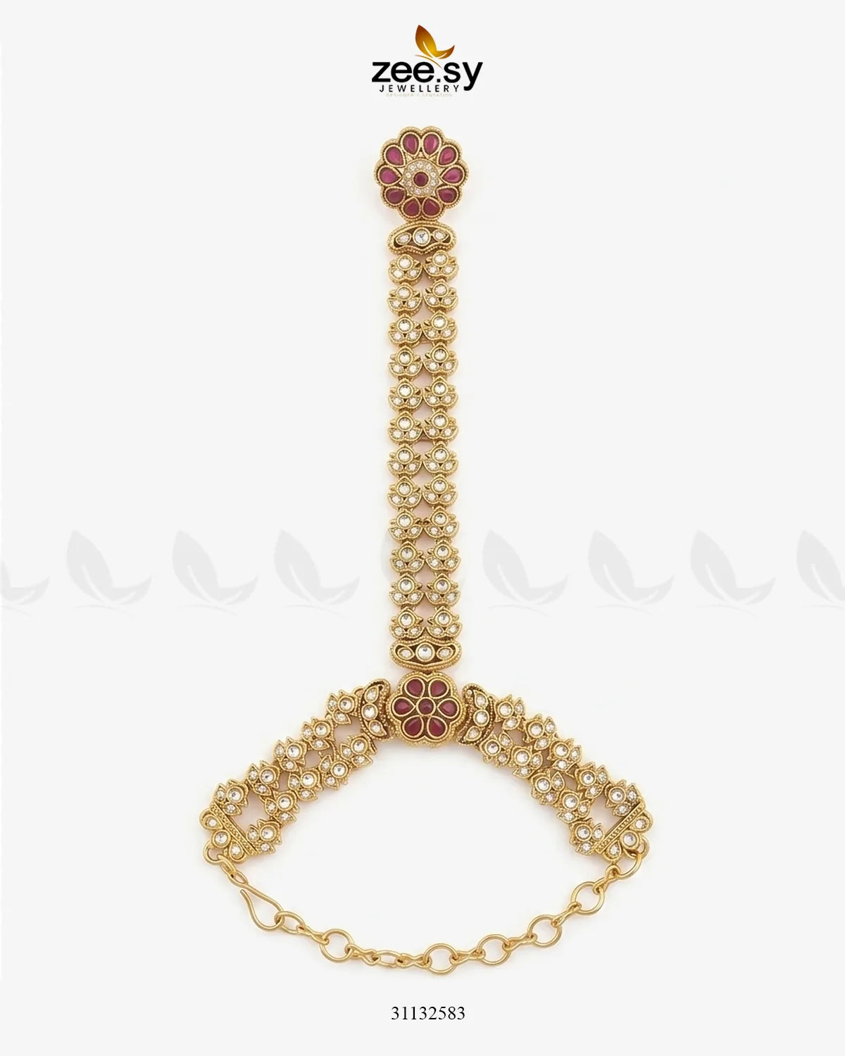 Mughal Floral Stone Anja Bracelet