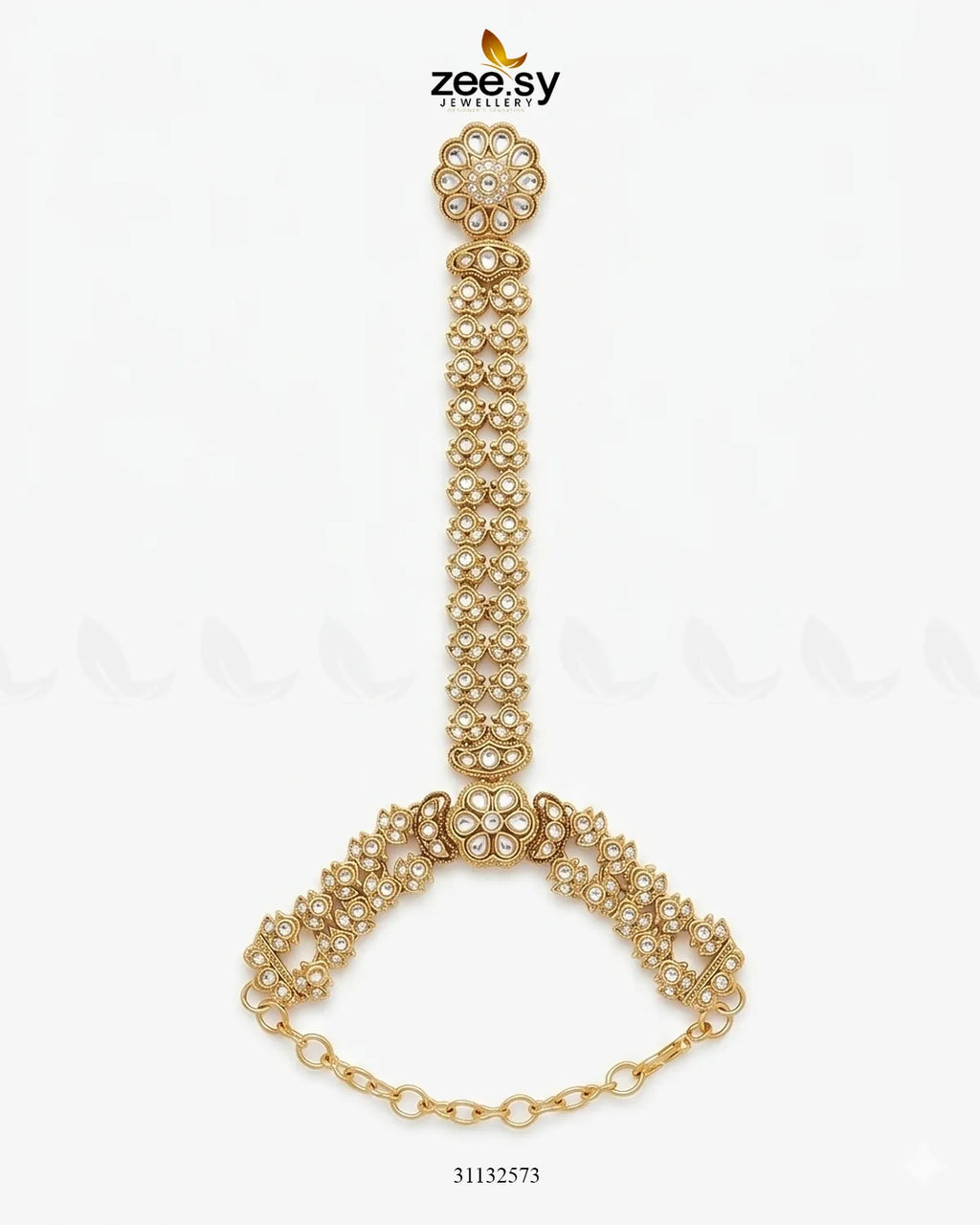 Mughal Floral Stone Anja Bracelet