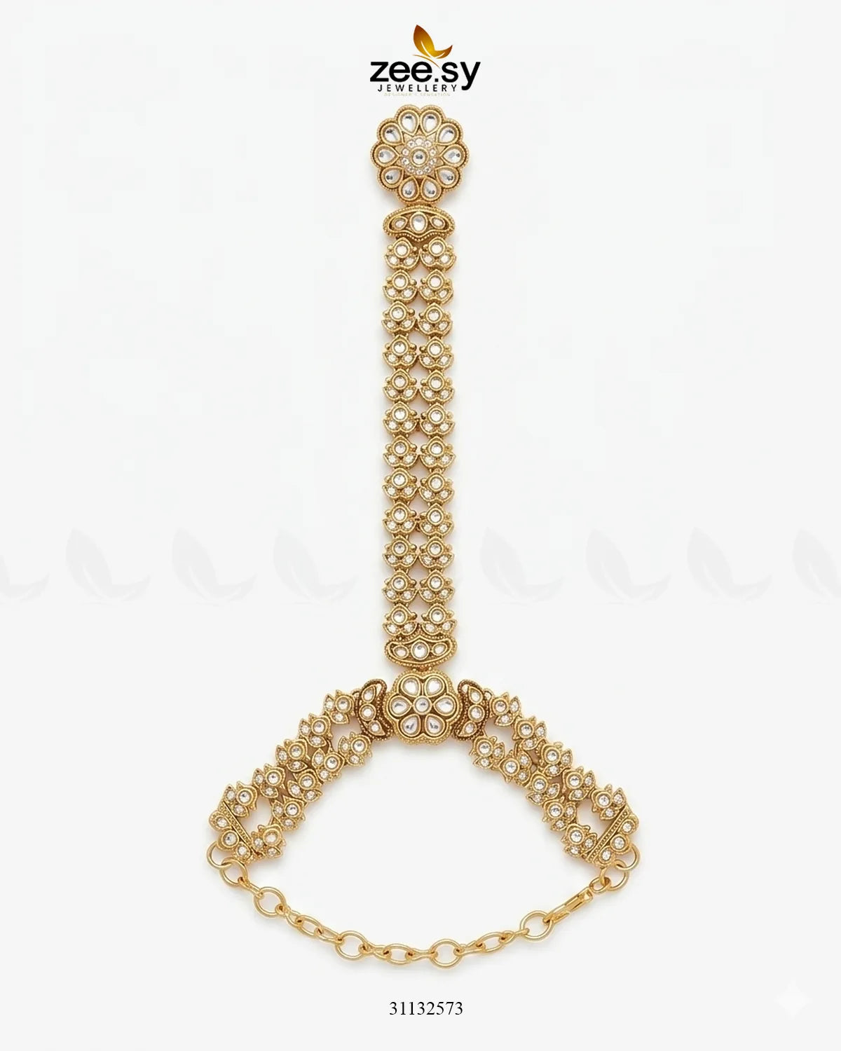 Mughal Floral Stone Anja Bracelet