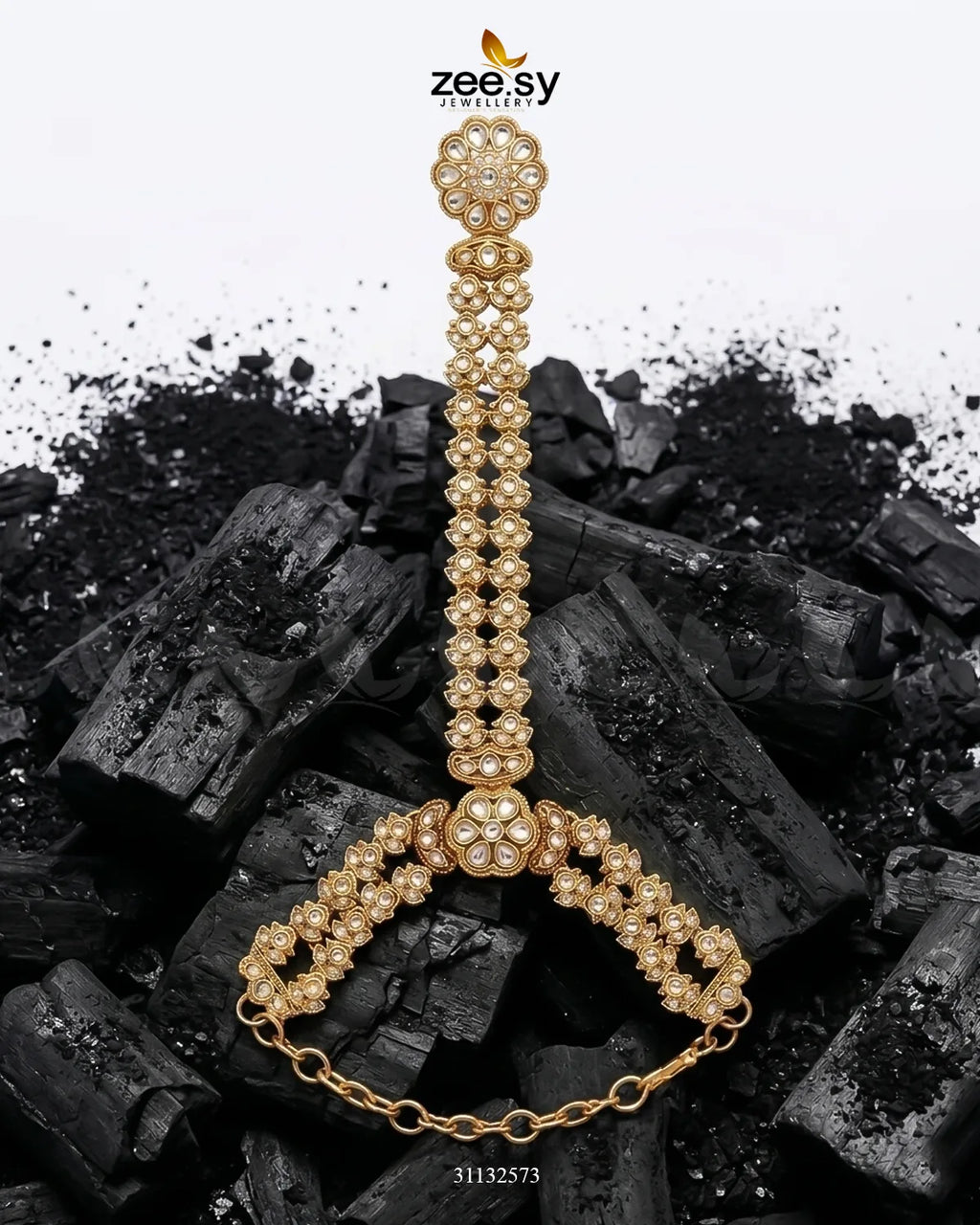 Mughal Floral Stone Anja Bracelet