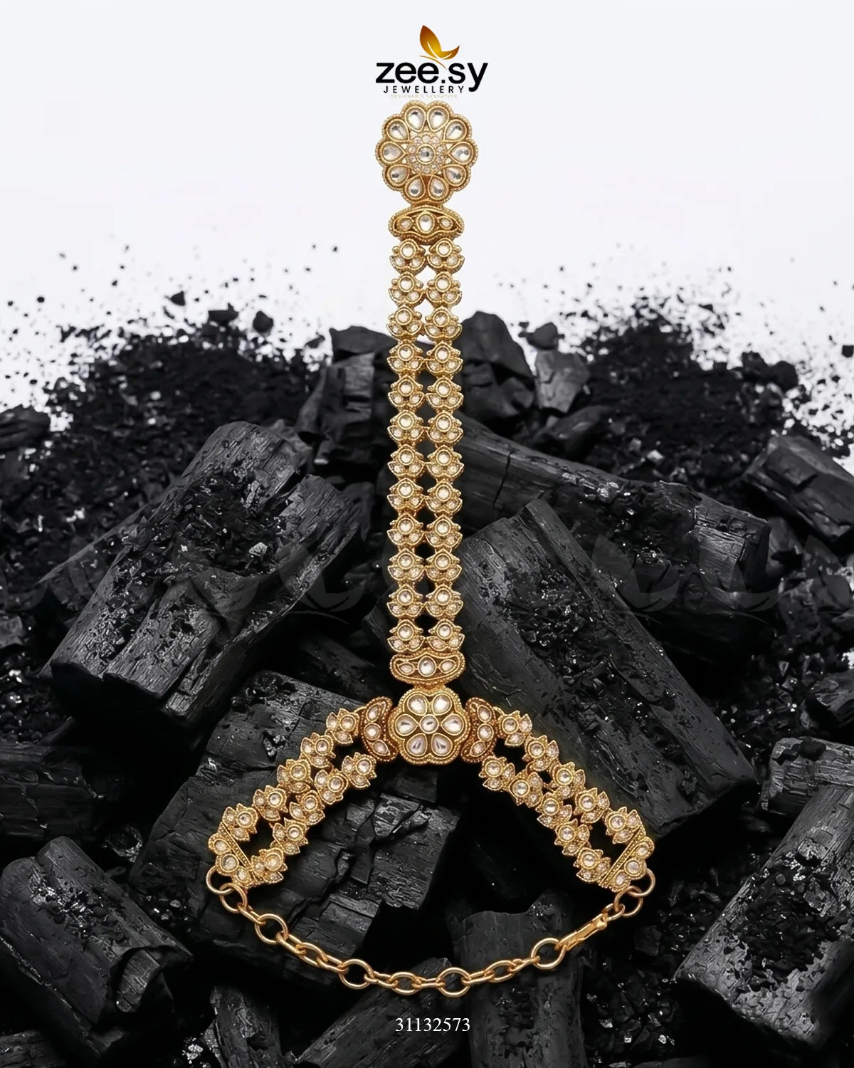 Mughal Floral Stone Anja Bracelet