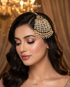 Peacock Gemstone Pearl Jhumar
