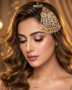 Peacock Gemstone Pearl Jhumar