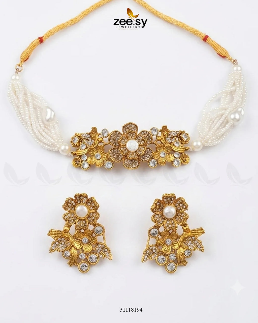 Peony Choker Set
