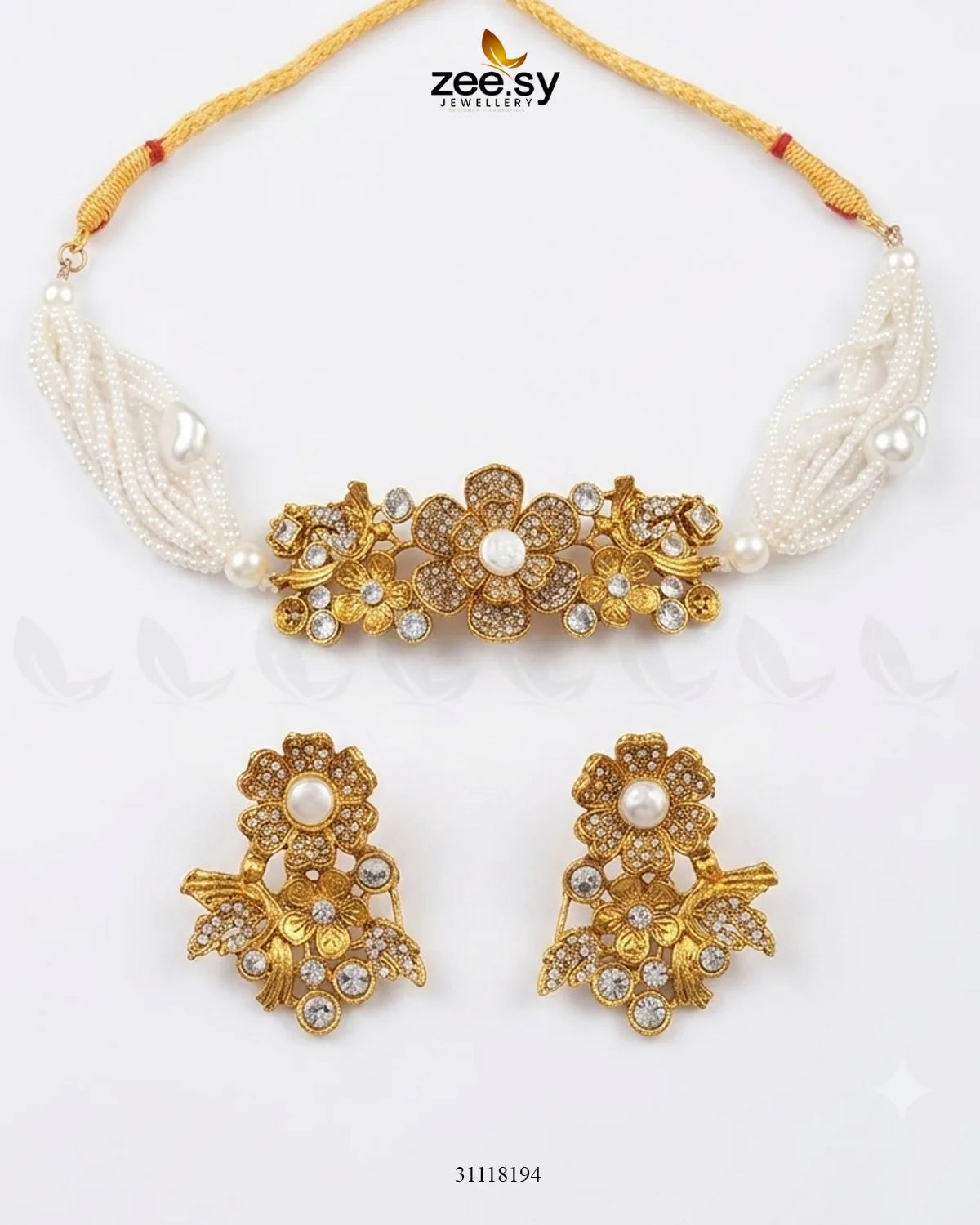 Peony Choker Set