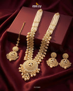 Rich Round Kundan Malla Set