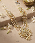 Rich Round Kundan Malla Set