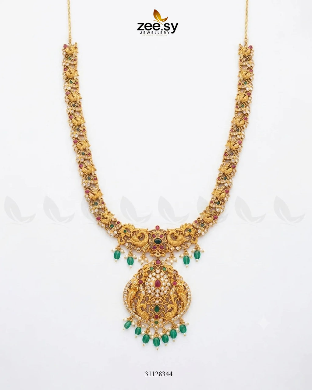 Richy Bloom Golden Necklace Set