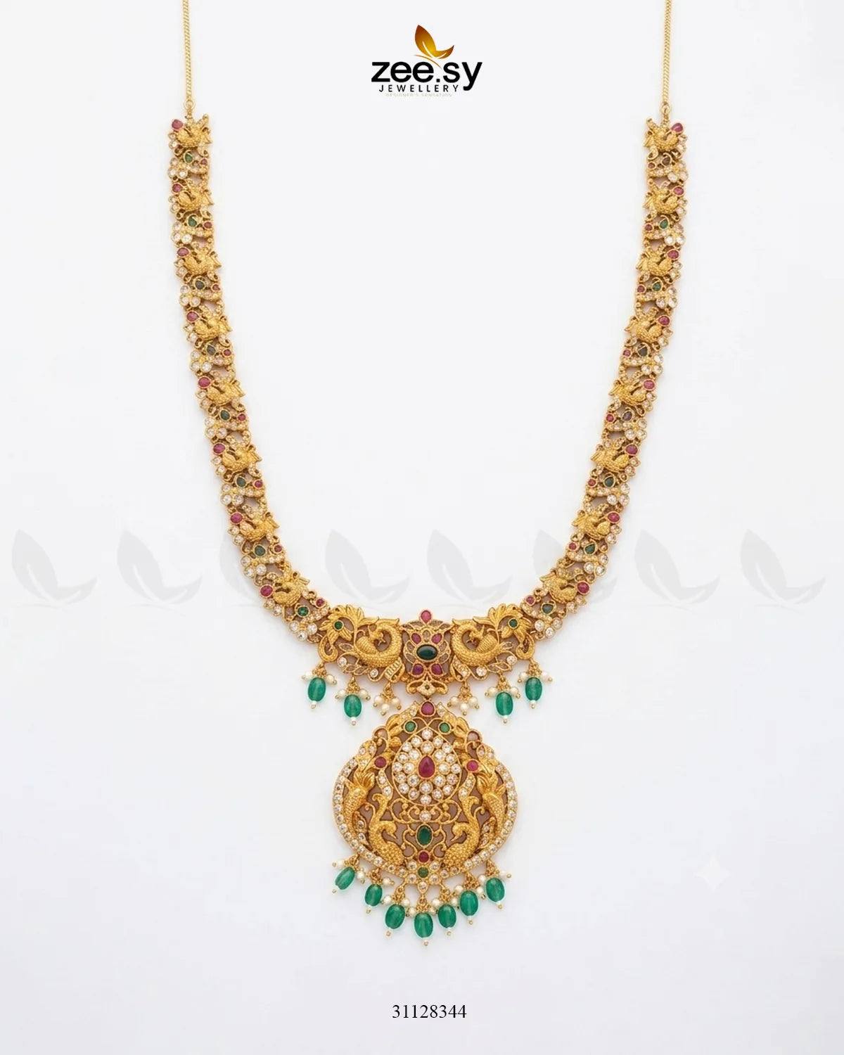 Richy Bloom Golden Necklace Set