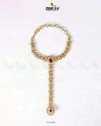 Roxane Flower Kundan Anja Bracelet