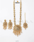 Royal Kundan Malla Necklace Set