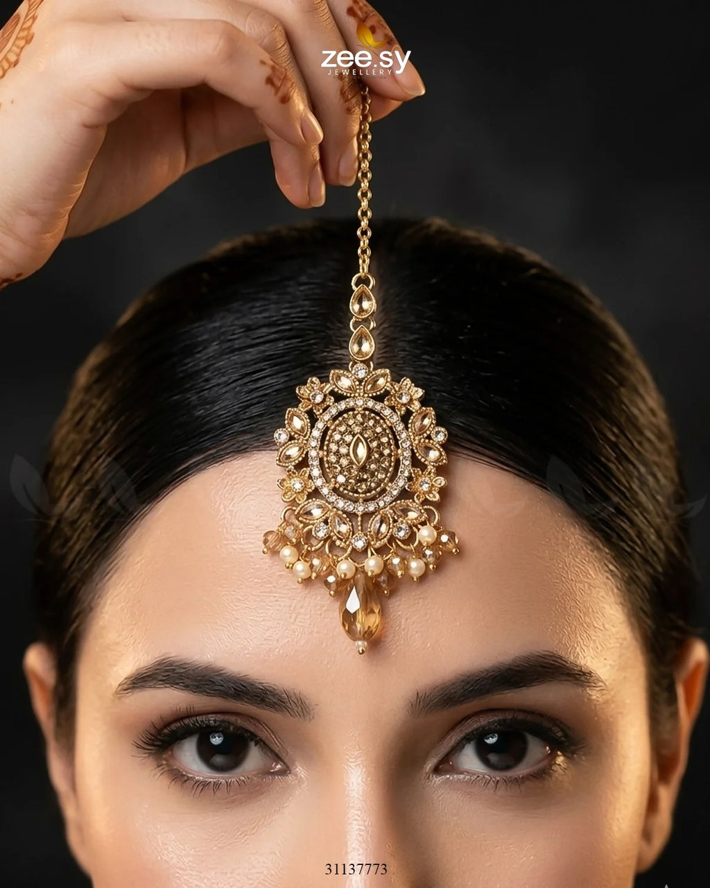 Royal Kundan Malla Necklace Set