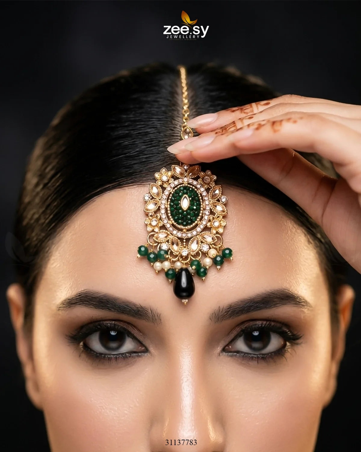 Royal Kundan Malla Necklace Set