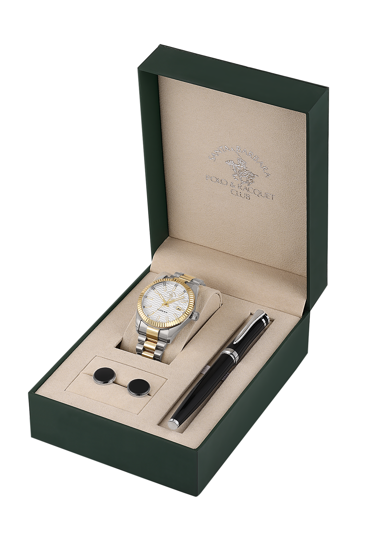 Gents Gift Watch Set – Silver TT Chain (SB.1.10646-5)