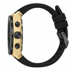 Chronograph Gents Watch – Black IP Black Gold Strap (SB.1.10659-3)