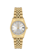 Ladies Date Watch – Silver Gold Chain (SB.4.10034-2)