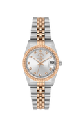 Ladies Date Watch – Silver Rosegold Chain (SB.4.10034-5)
