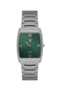 Gents Watch – Green Silver Chain (SB.4.10036-4)