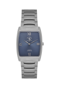 Gents Watch – Grey Blue Silver Chain (SB.4.10036-5)