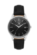 Gents Watch – Black Leather Strap (SB.8.10011-2)