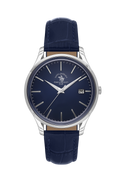 Gents Watch – Blue Leather Strap (SB.8.10011-3)