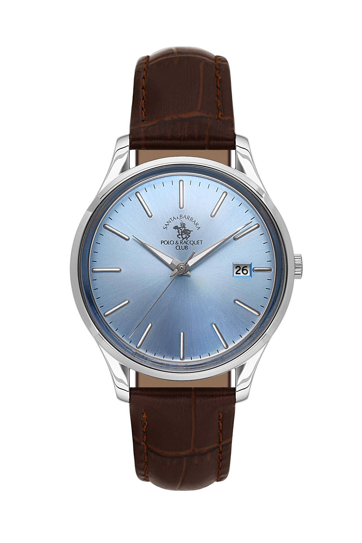 Gents Watch – Light Blue Leather (SB.8.10011-4)