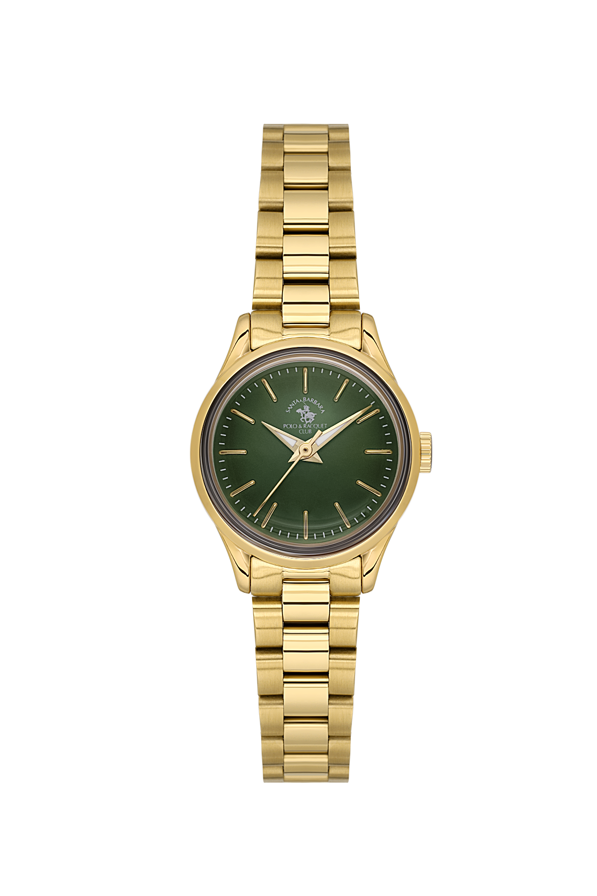 Ladies Fashion Watch – Green Gold Chain (SB.8.10012-3)
