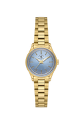 Ladies Fashion Watch – Light Blue Gold Chain (SB.8.10012-5)