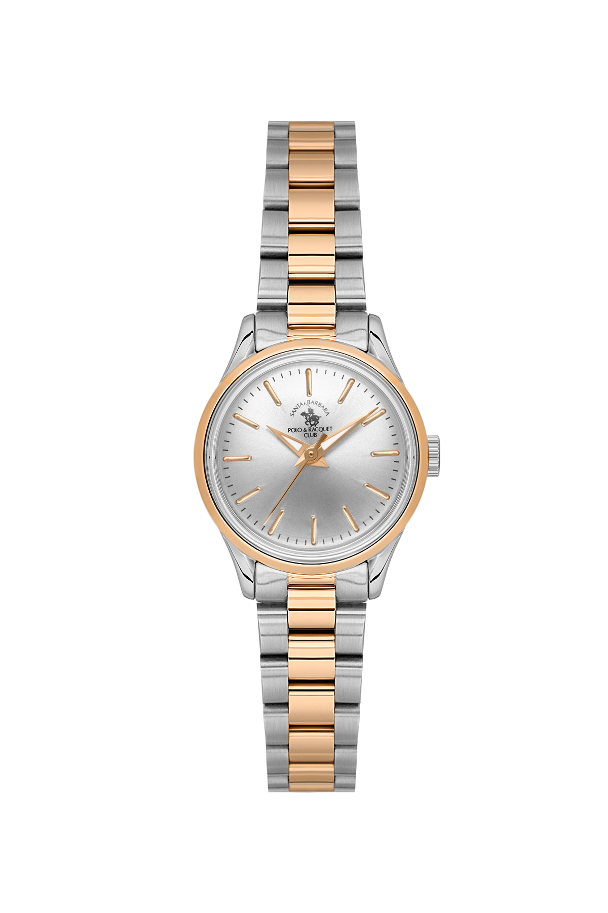Ladies Fashion Watch – Silver Rosegold TT Chain (SB.8.10012-7)