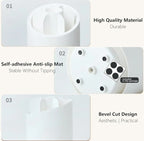 Acrylic makeup brush holder