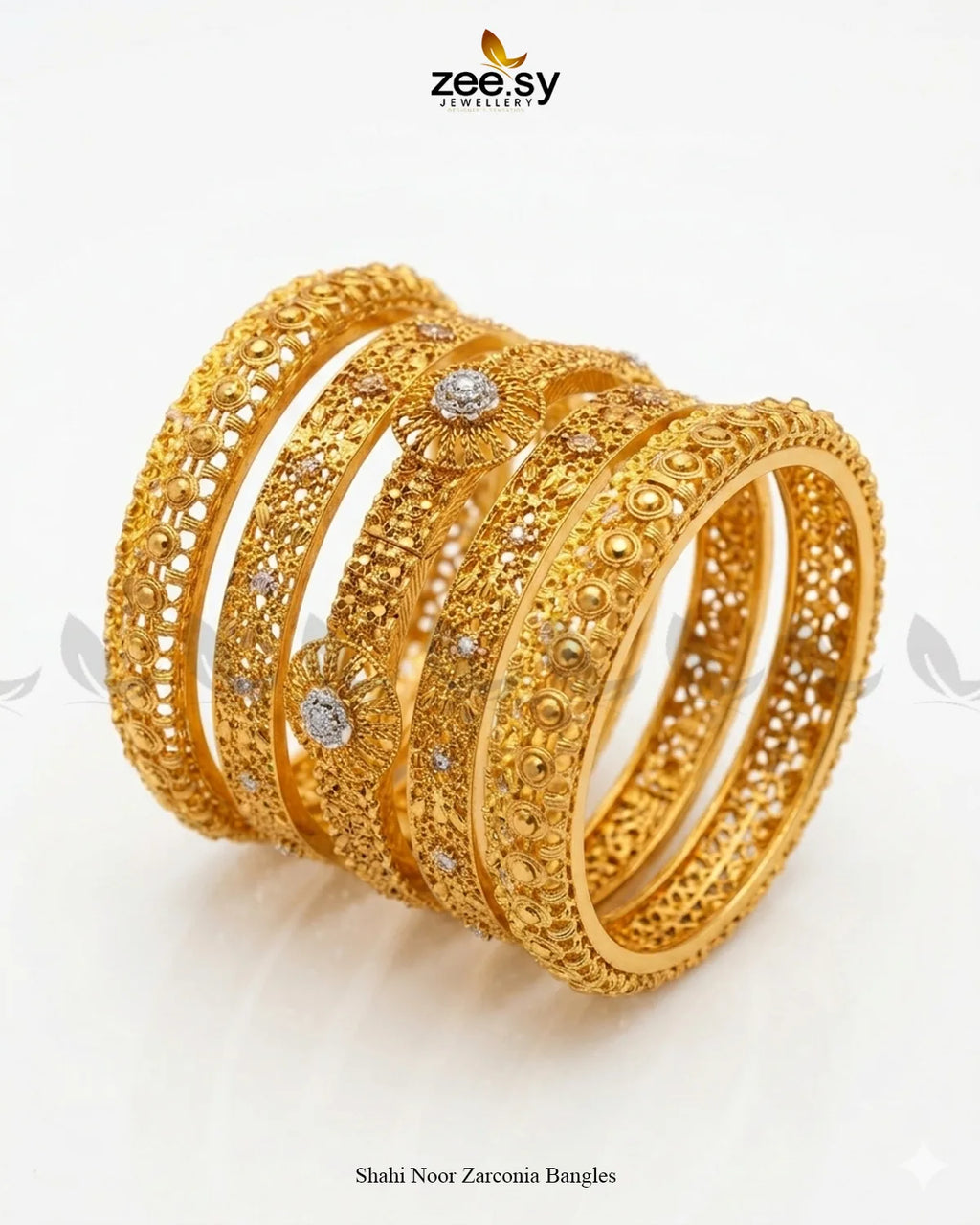 Shahi Noor Zarconia Bangles